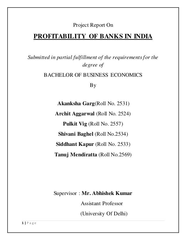 a longitudinal case study of profitability reporting in a bank